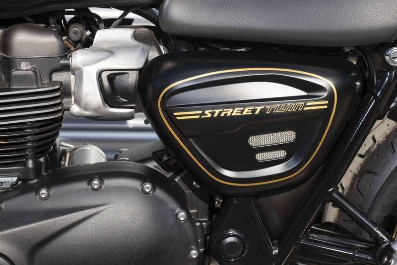 2021 Triumph BONNEVILLE STREET TWIN GOLD LINE