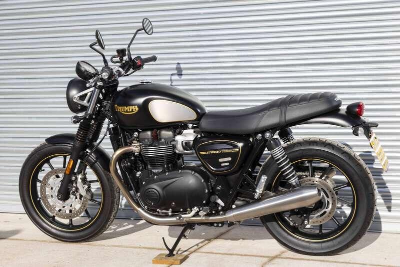 2021 Triumph BONNEVILLE STREET TWIN GOLD LINE