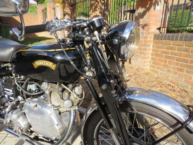 1952 VINCENT SERIES C COMET