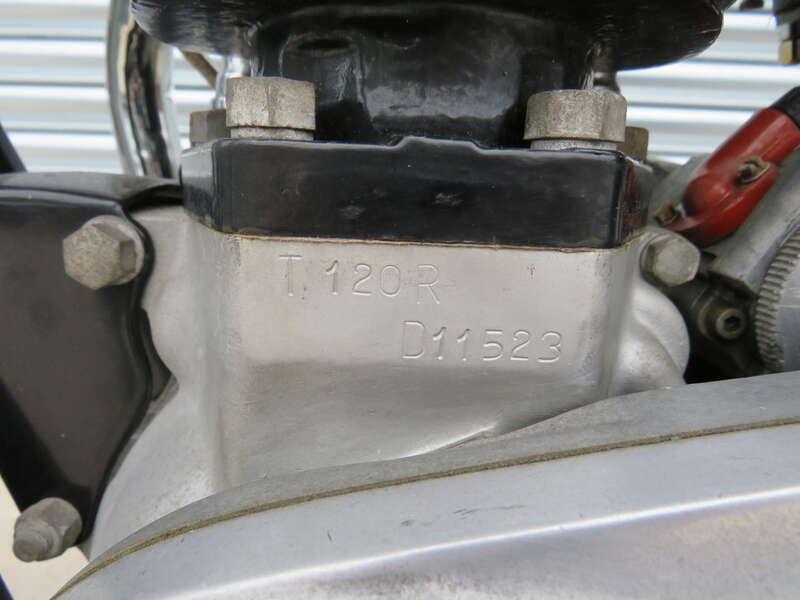 1961 Triumph T120R BONNEVILLE