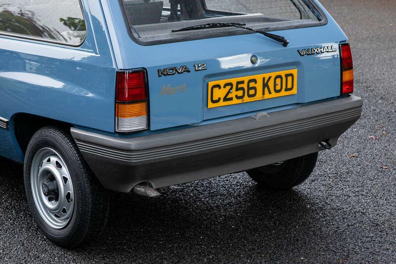 1986 Vauxhall NOVA MERIT 1.2 3DR