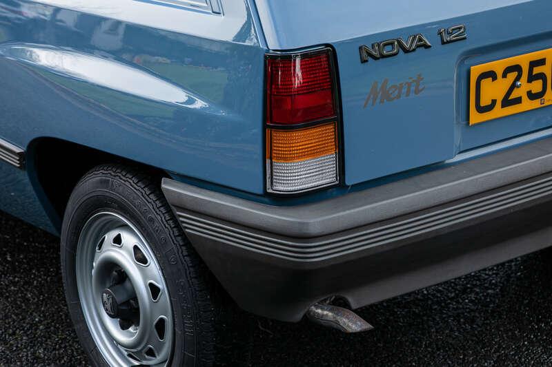 1986 Vauxhall NOVA MERIT 1.2 3DR