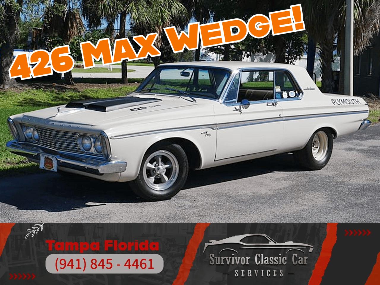 1963 Plymouth Fury Max Wedge Tribute