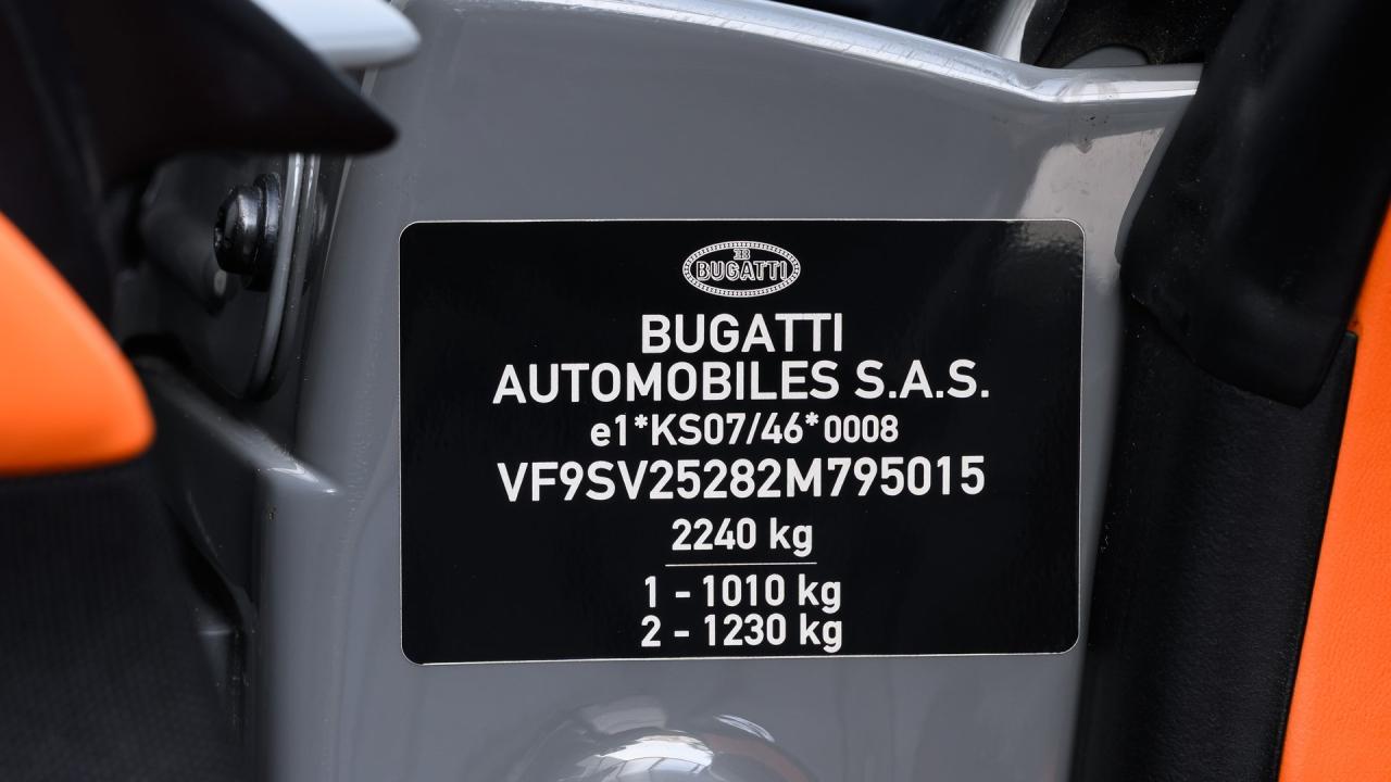 2012 Bugatti Veyron 16.4 Grand Sport Vitesse ex-Geneva Motorshow 2012