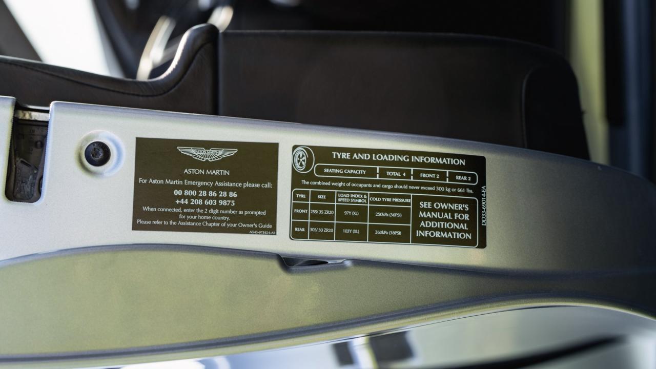 2013 Aston Martin Vanquish Centenary
