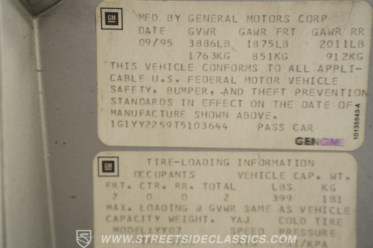 1996 Chevrolet Corvette Collector Edition LT4