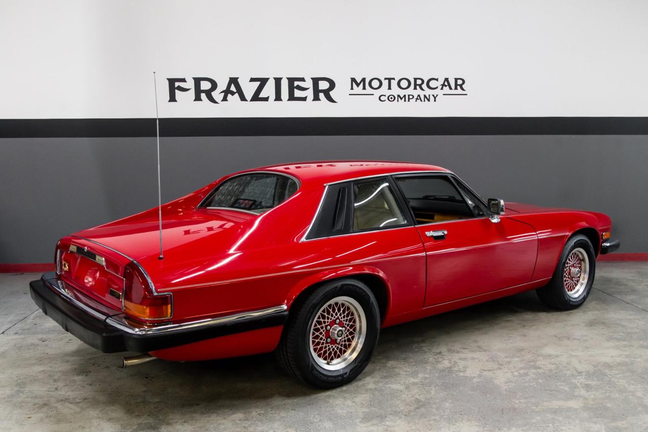 1989 Jaguar 14500 MILE XJS ROUGE EDITION COUPE