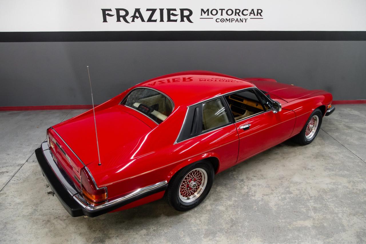 1989 Jaguar 14500 MILE XJS ROUGE EDITION COUPE