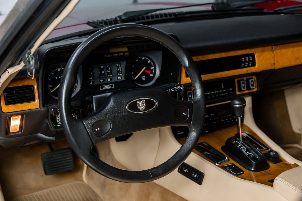 1989 Jaguar 14500 MILE XJS ROUGE EDITION COUPE