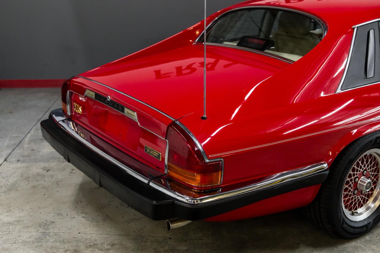 1989 Jaguar 14500 MILE XJS ROUGE EDITION COUPE