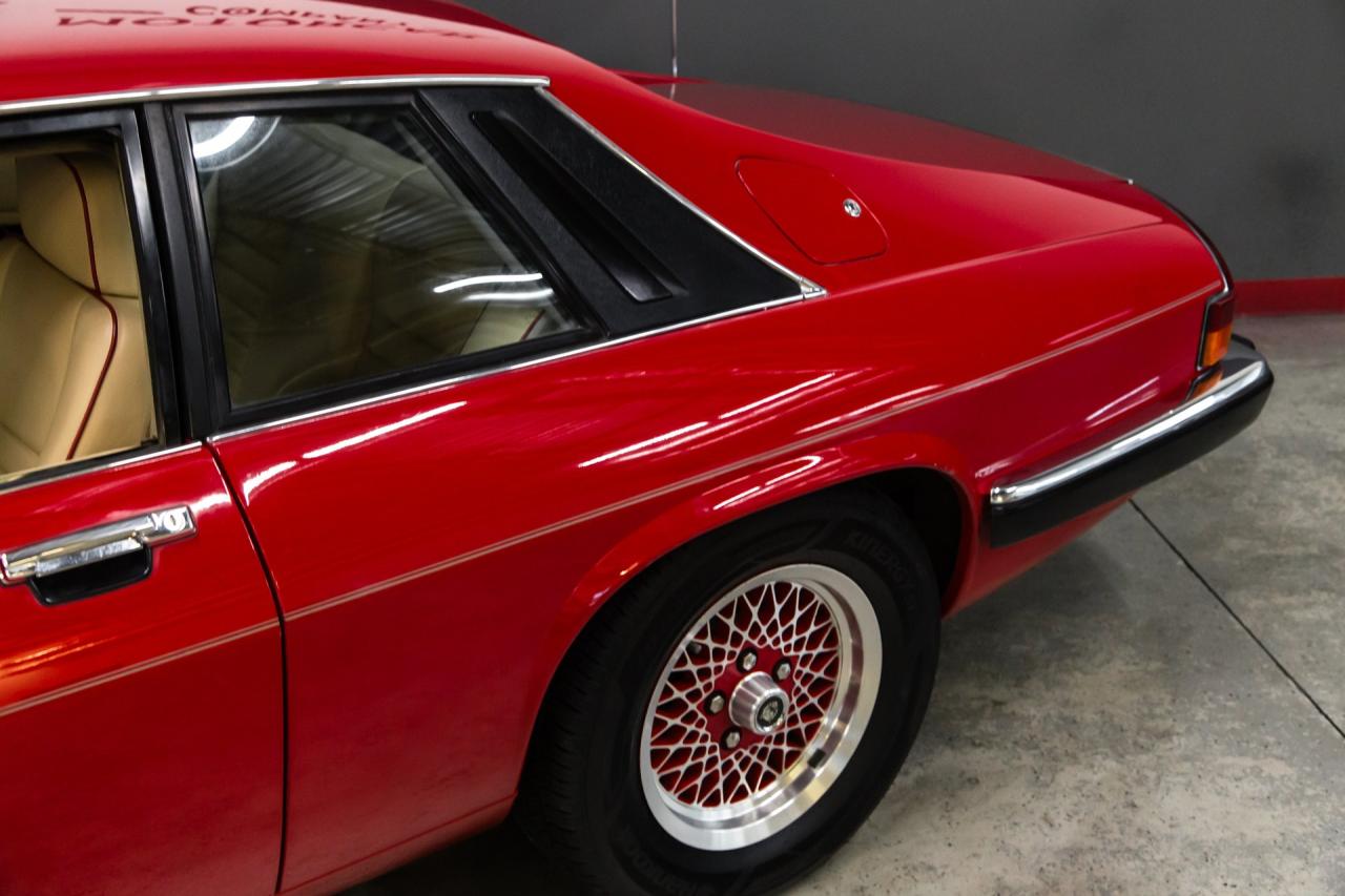 1989 Jaguar 14500 MILE XJS ROUGE EDITION COUPE