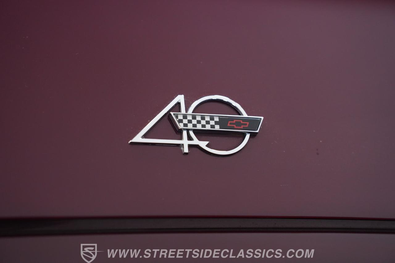 1993 Chevrolet Corvette 40th Anniversary