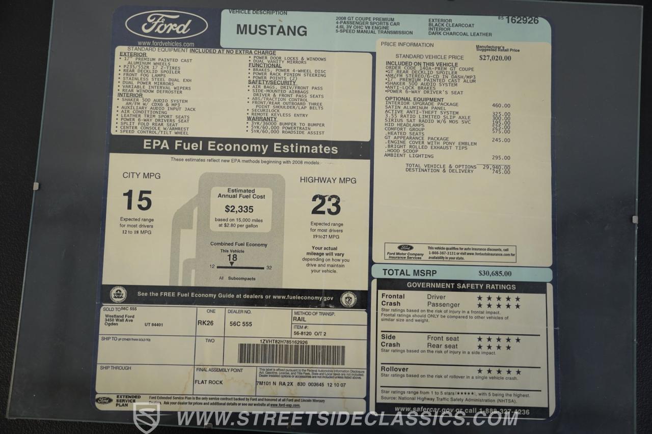 2008 Ford Mustang GT