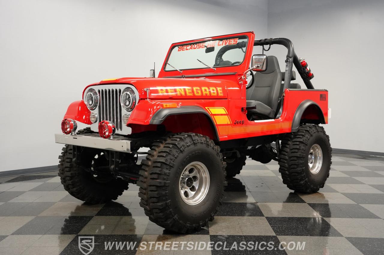 1985 Jeep CJ7 Renegade Tribute