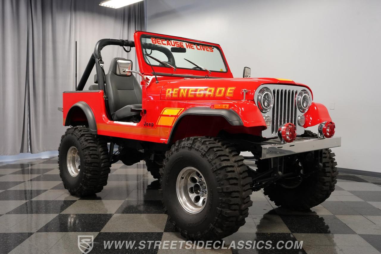 1985 Jeep CJ7 Renegade Tribute