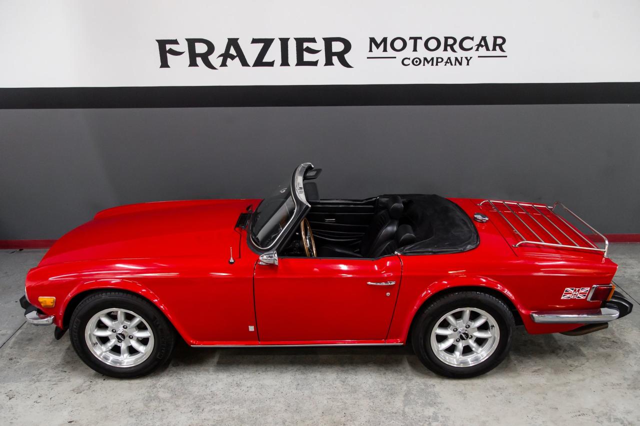 1976 Triumph TR6 upgraded 5 speed