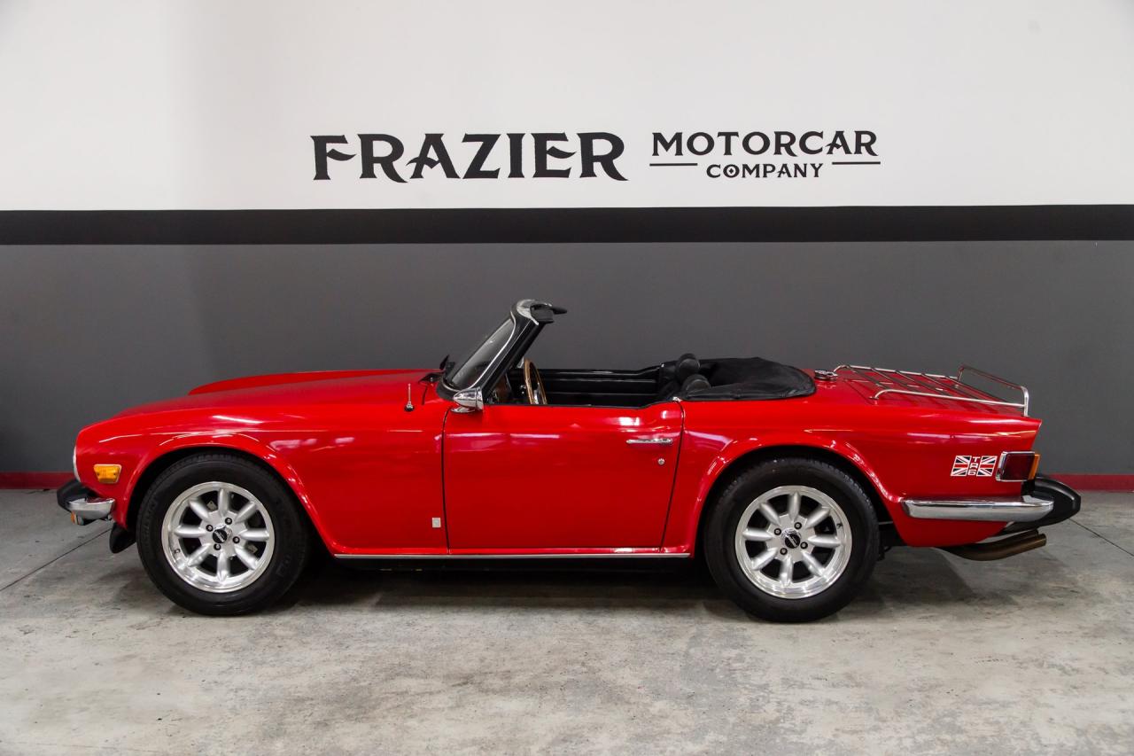 1976 Triumph TR6 upgraded 5 speed