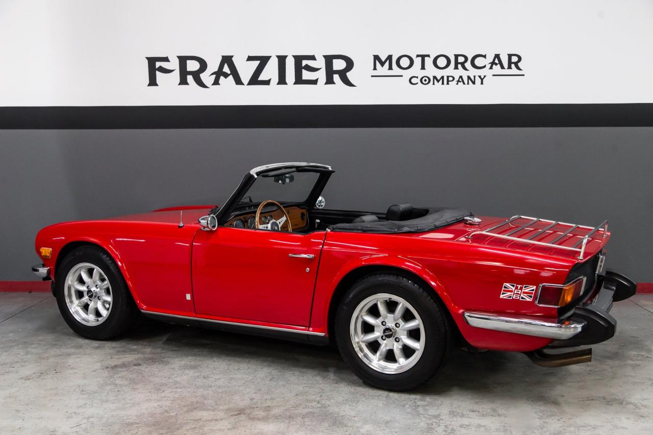 1976 Triumph TR6 upgraded 5 speed