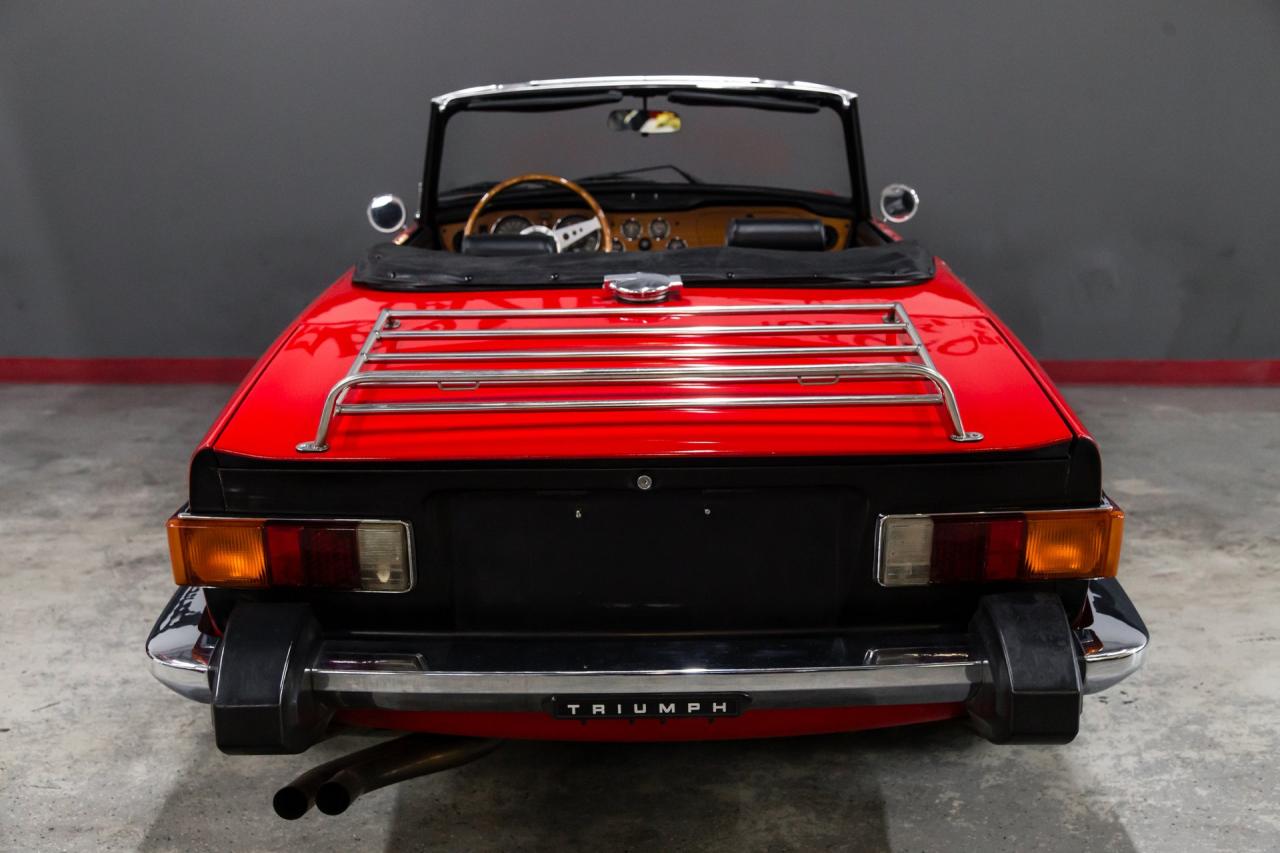 1976 Triumph TR6 upgraded 5 speed