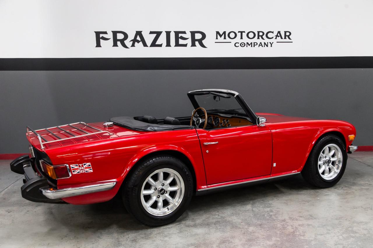 1976 Triumph TR6 upgraded 5 speed