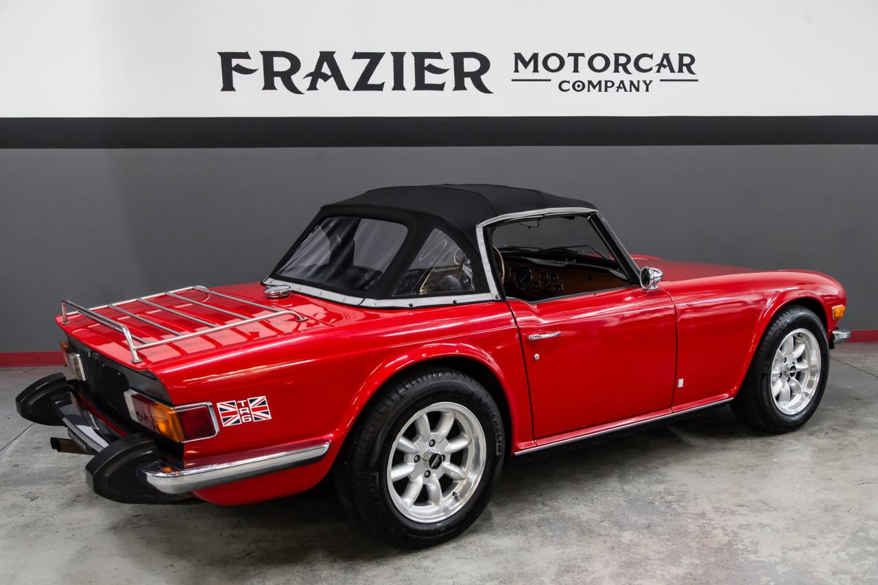 1976 Triumph TR6 upgraded 5 speed