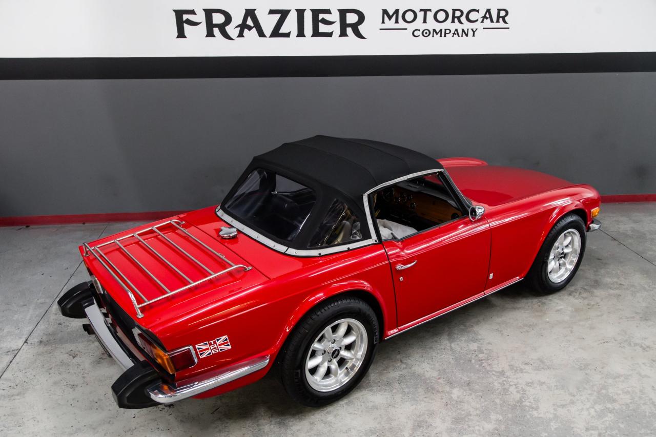 1976 Triumph TR6 upgraded 5 speed