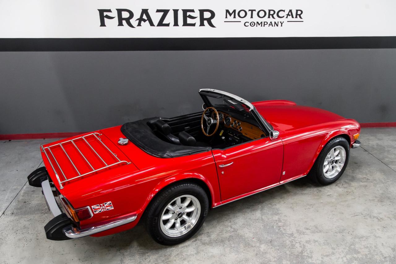 1976 Triumph TR6 upgraded 5 speed