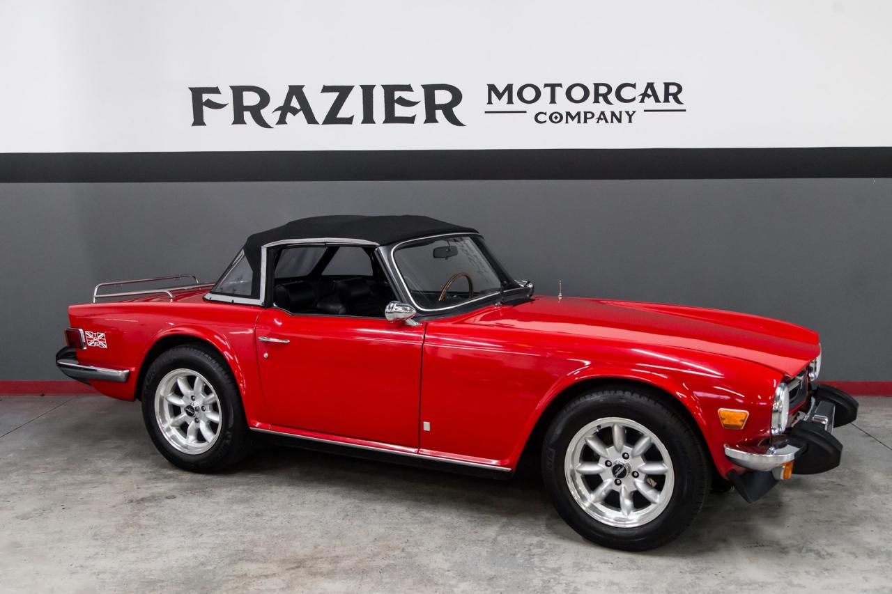 1976 Triumph TR6 upgraded 5 speed