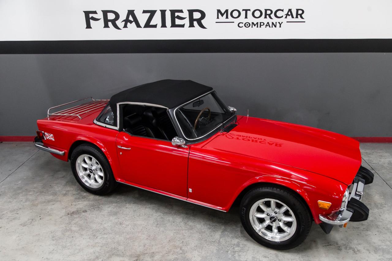 1976 Triumph TR6 upgraded 5 speed