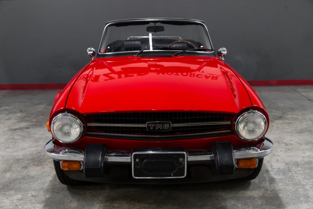 1976 Triumph TR6 upgraded 5 speed