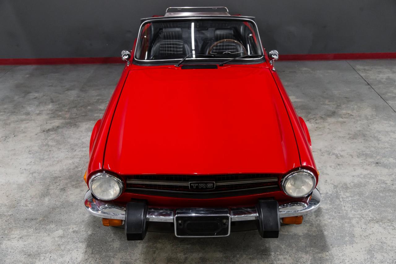 1976 Triumph TR6 upgraded 5 speed