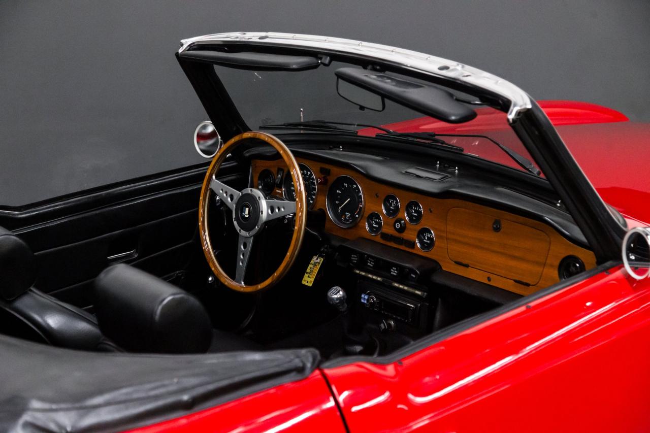 1976 Triumph TR6 upgraded 5 speed