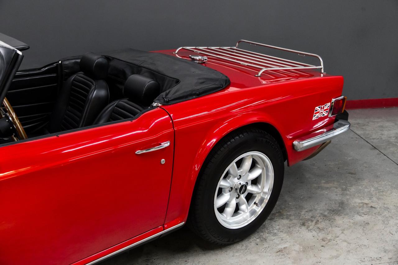 1976 Triumph TR6 upgraded 5 speed