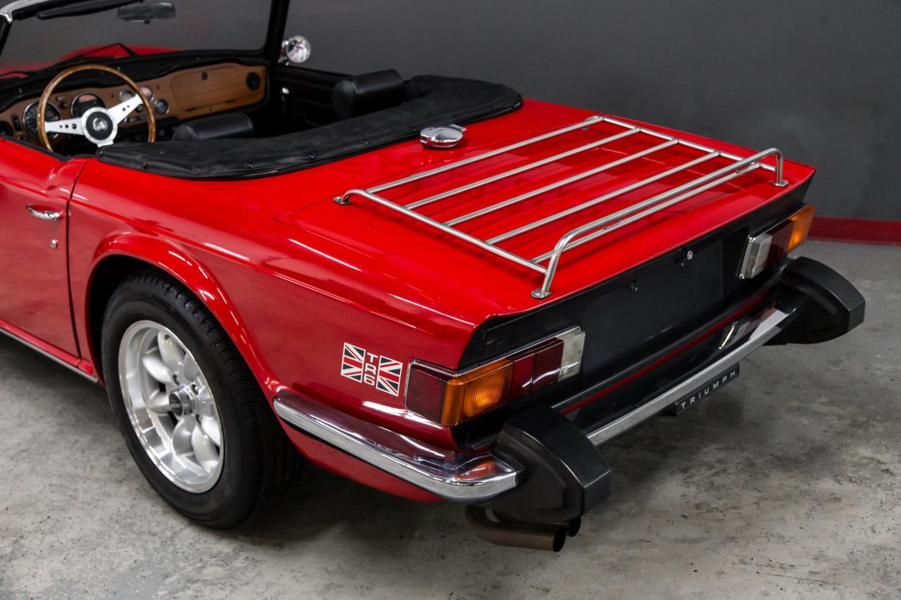 1976 Triumph TR6 upgraded 5 speed