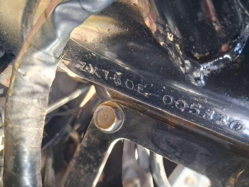 1987 Kawasaki GPZ750-E1 TURBO