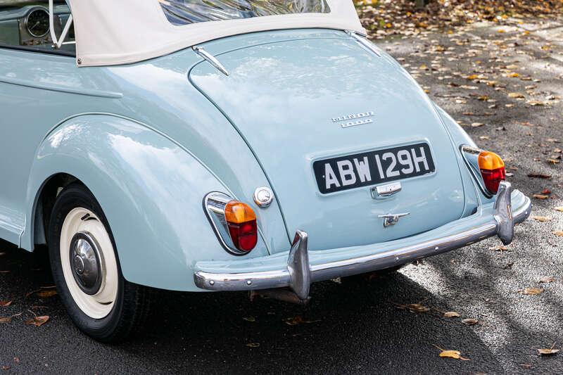 1970 Morris MINOR 1000 DELUXE