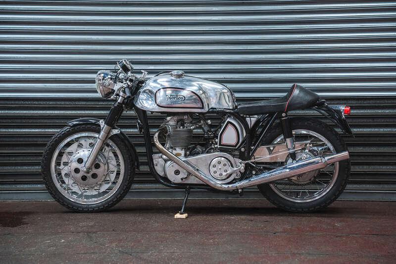 1961 NORTON DOMINATOR CAFE RACER