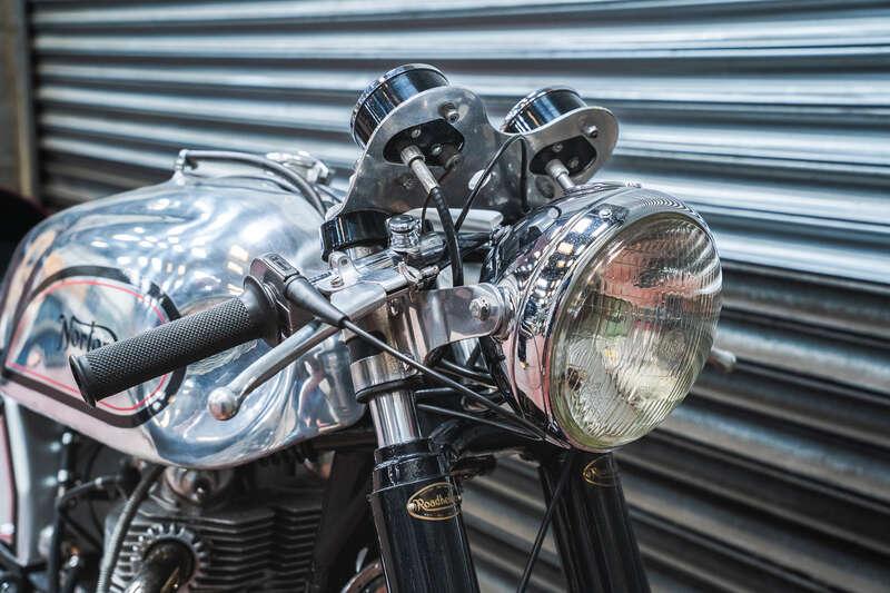 1961 NORTON DOMINATOR CAFE RACER
