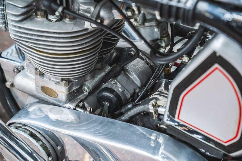 1961 NORTON DOMINATOR CAFE RACER