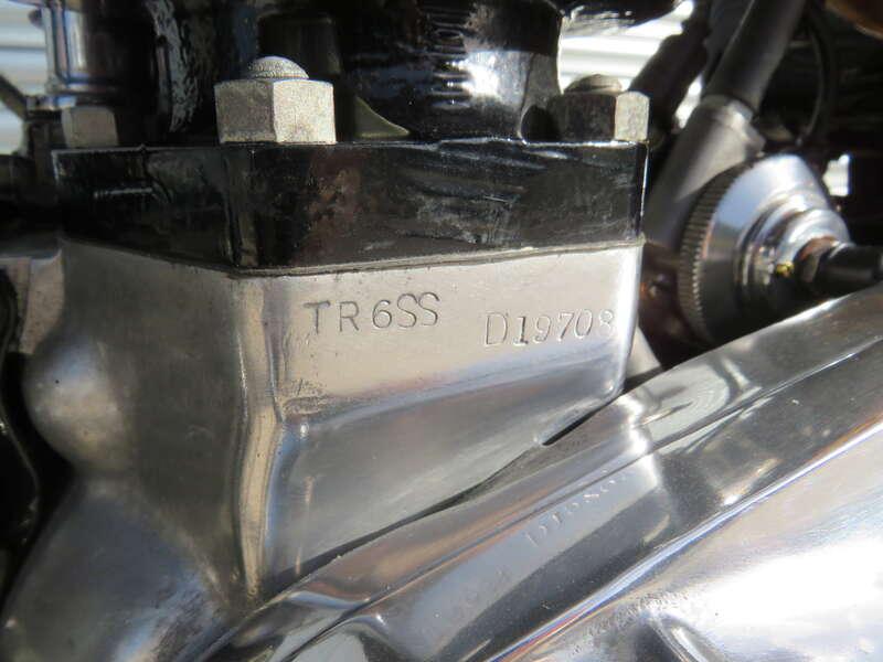 1962 Triumph TR6SS TROPHY
