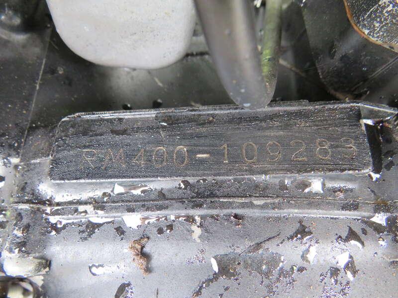 1979 Suzuki RM400N