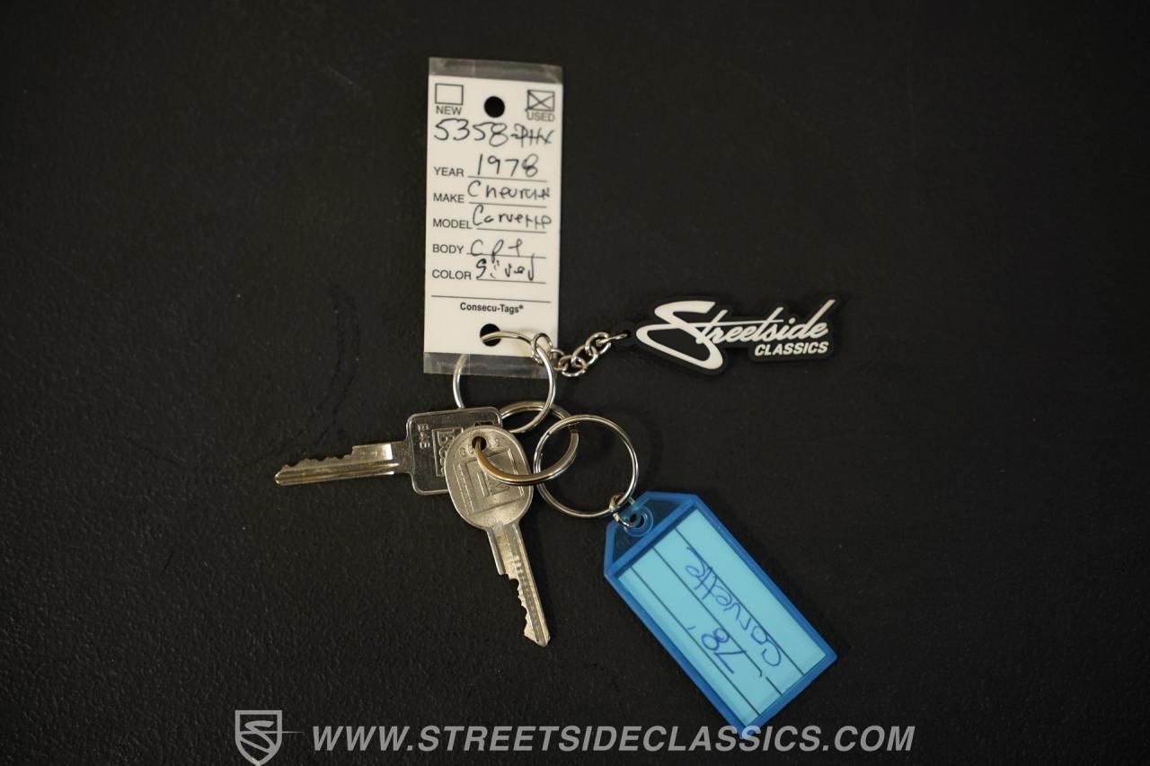 1978 Chevrolet Corvette L82 Silver Anniversary Edition