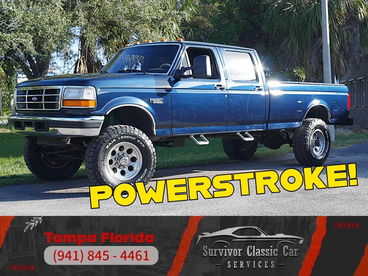1996 Ford F350 Crew Cab SRW 4x4 Powerstroke