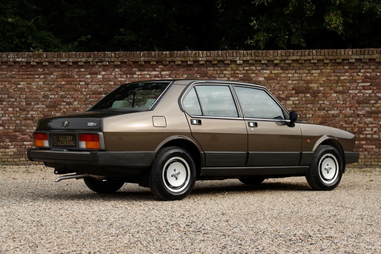 1984 Alfa Romeo Alfetta 2.0 &ldquo;51.000 kilometers&rdquo;