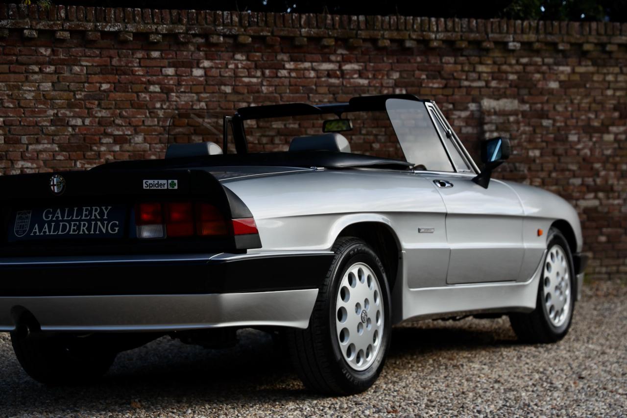 1988 Alfa Romeo Spider 2.0 QV &ldquo;Argento&rdquo;