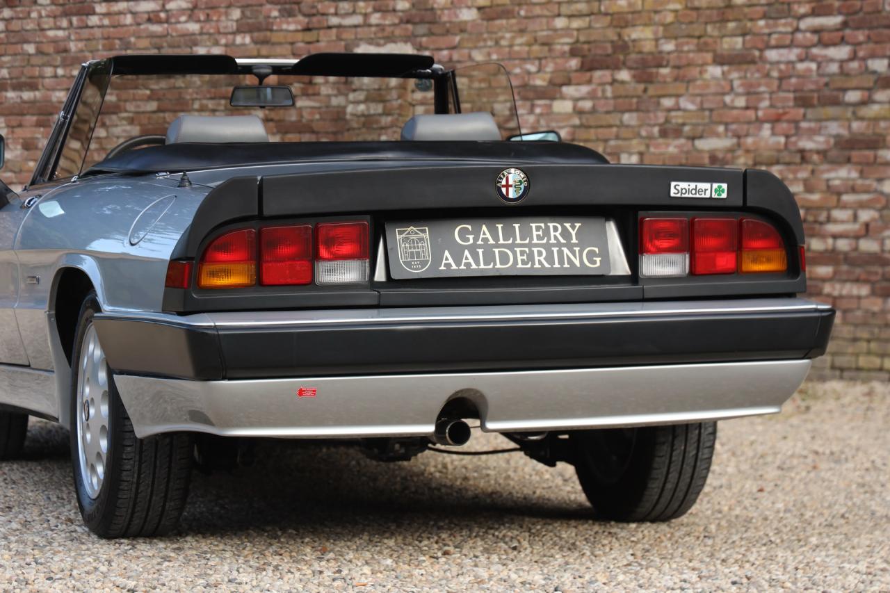 1988 Alfa Romeo Spider 2.0 QV &ldquo;Argento&rdquo;