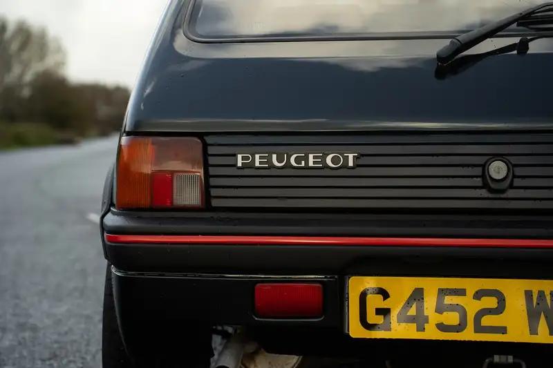 1990 Peugeot 205GTI LIMITED EDITION