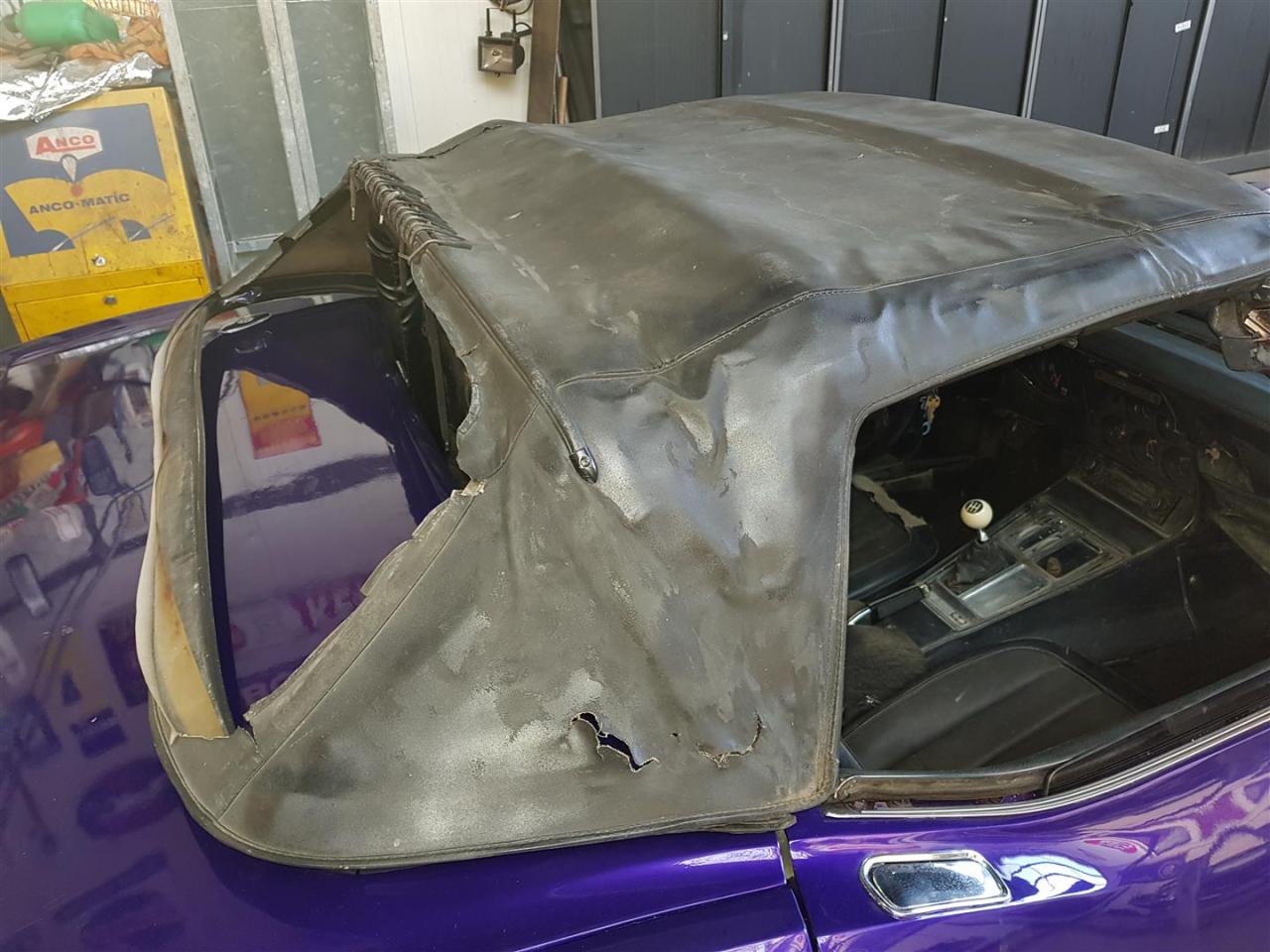 1973 Chevrolet Corvette &#039;&#039;73 cabrio purple