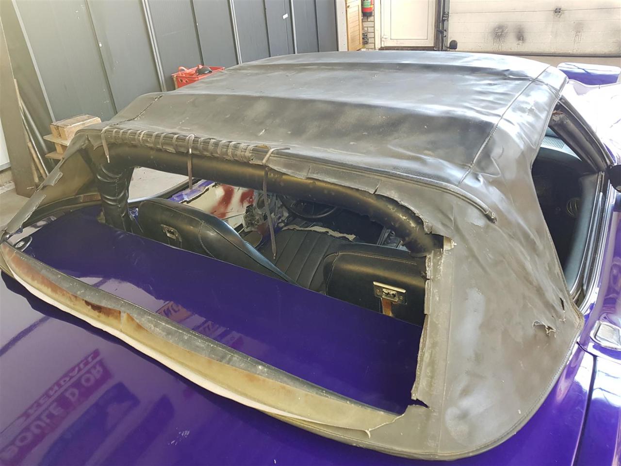 1973 Chevrolet Corvette &#039;&#039;73 cabrio purple