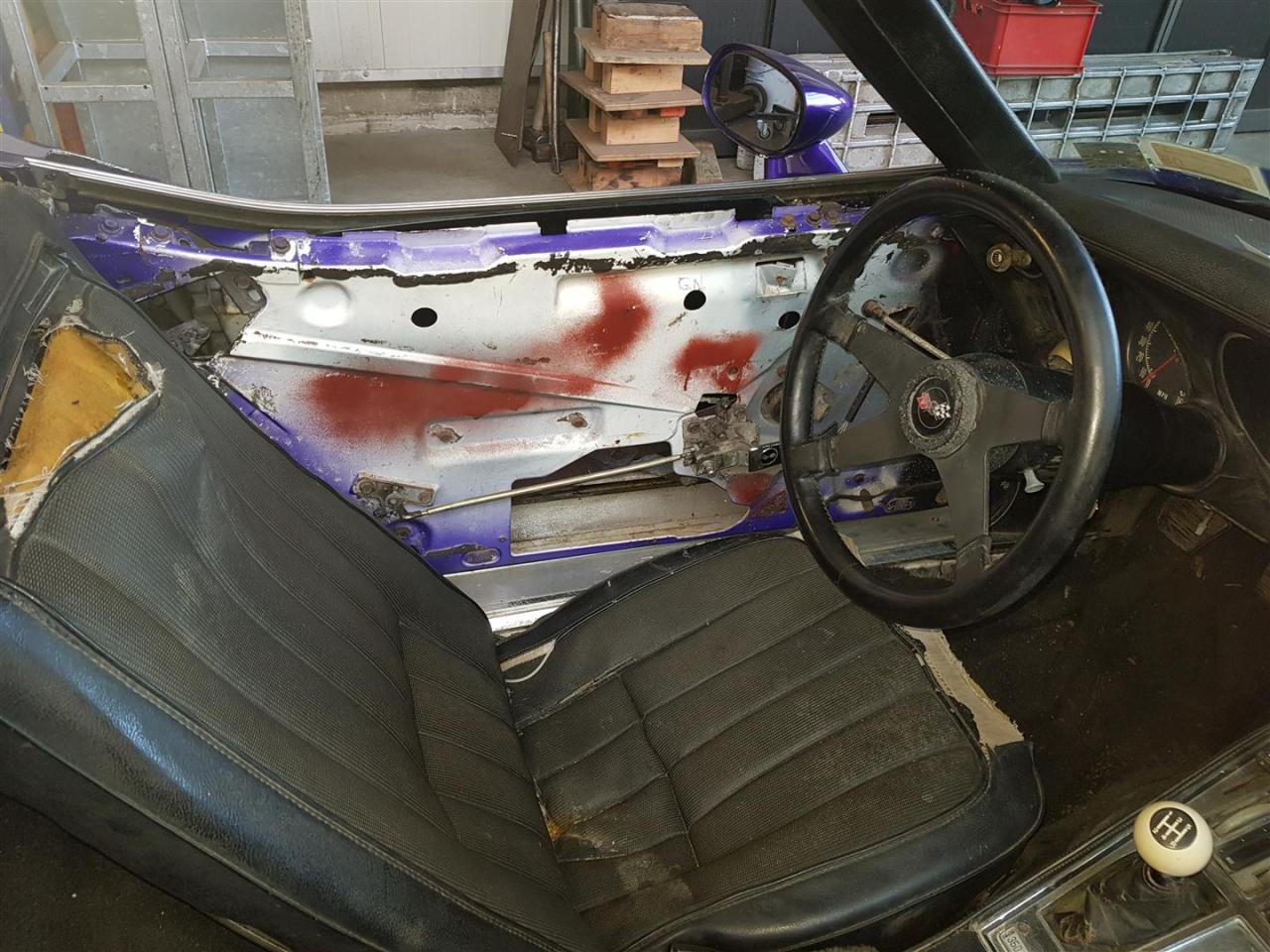 1973 Chevrolet Corvette &#039;&#039;73 cabrio purple